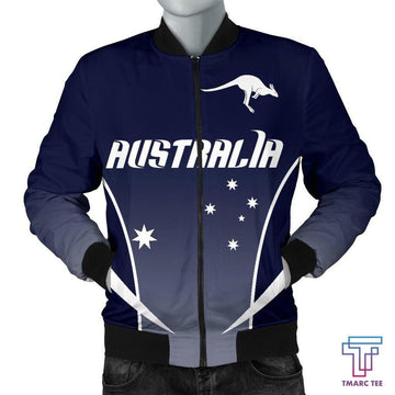 FUNSTUFFPRINT Tmarc Tee Australia Active Special Mens 3D Bomber Jacket