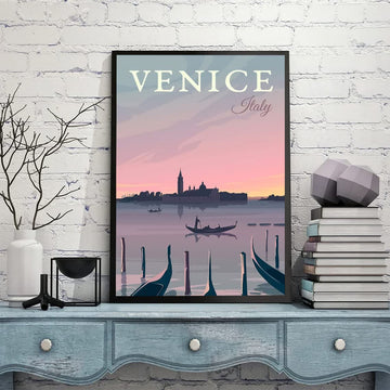 Venice Italy, Poster Decor, Venice Poster Poster and Canvas