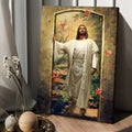 Walking With Jesus Cardinal Infinite Halo The Way To Heaven Canvas Wall Art - Christian Wall Posters - Religious Wall Decor
