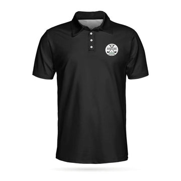 Custom Weapons Of Grass Destruction Short Sleeve Custom Polo Shirt, Personalized Black Polo Shirt, Best Golf Shirt For Men