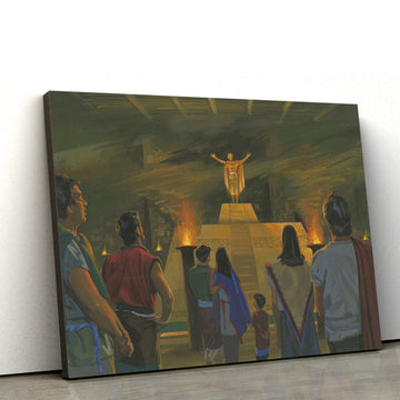 Zoramites And The Rameumptom Canvas Pictures - Christian Paintings For Home - Religious Canvas Wall Decor