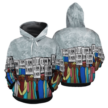 FUNSTUFFPRINT African Gray 3D Hoodie and Zip Hoodie