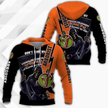 FUNSTUFFPRINT Arborist 3D Hoodie and Zip Hoodie