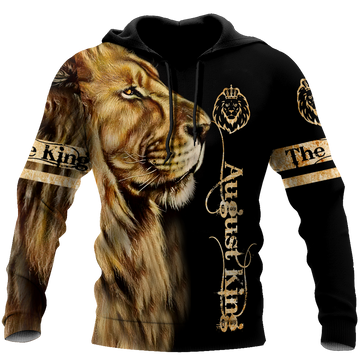 FUNSTUFFPRINT August King 3D Hoodie and Zip Hoodie