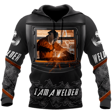 FUNSTUFFPRINT Best Welding Shirts Awesome Welder 3D Hoodie and Zip Hoodie