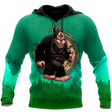 FUNSTUFFPRINT Camping Green Funny Unisex 3D Hoodie and Zip Hoodie