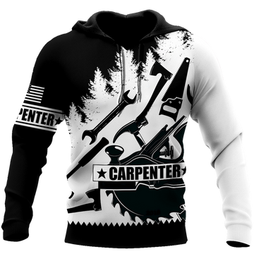 FUNSTUFFPRINT Carpenter 3D Hoodie and Zip Hoodie
