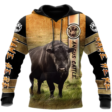 FUNSTUFFPRINT Cattle 3D Hoodie and Zip Hoodie