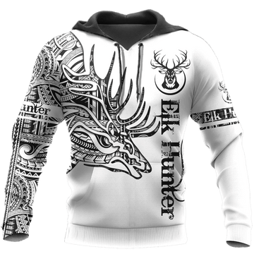 FUNSTUFFPRINT Deer Hunting 3D Hoodie and Zip Hoodie