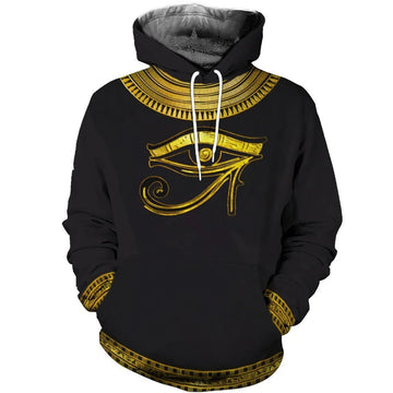 FUNSTUFFPRINT Eye Of Horus God 3D Hoodie and Zip Hoodie