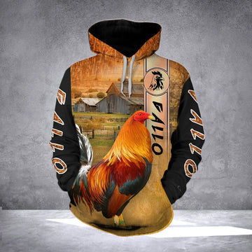 FUNSTUFFPRINT Gallo Ranch Grass 3D Hoodie and Zip Hoodie
