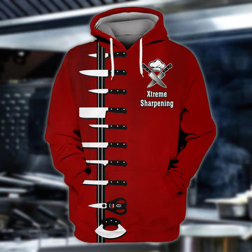 FUNSTUFFPRINT Xtreme Sharpening, 3D Full Print 03 3D Hoodie and Zip Hoodie
