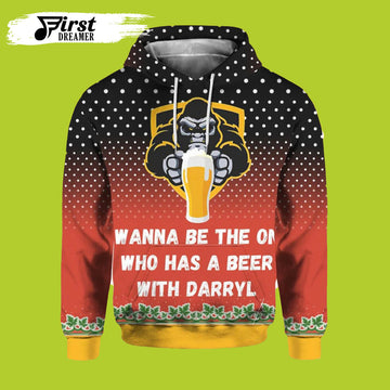 FUNSTUFFPRINT I Wanna Be The One Who Has A Beer 3D Hoodie and Zip Hoodie