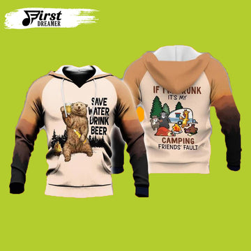 FUNSTUFFPRINT If Im Drunk Beer 3D Beer 3D Hoodie and Zip Hoodie