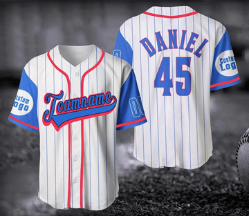 Custom Personalized Name Custom Request Stripe Line Color Baseball Jersey For Baseball Fans, Baseball Fans Jersey, Custom Baseball Jersey