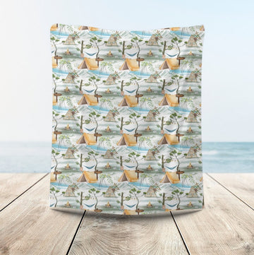 FUNSTUFFPRINT Camping Blanket| Throw Blanket |Nature Lover Gift |Camping Lover| Camp Lover Gift| Outdoor Blanket |Cabin RV Blanket| Campfire Blanket