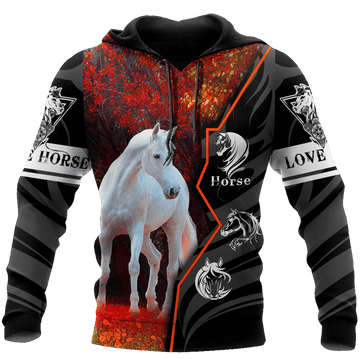 FUNSTUFFPRINT Love Beautiful Winter 3D Hoodie and Zip Hoodie