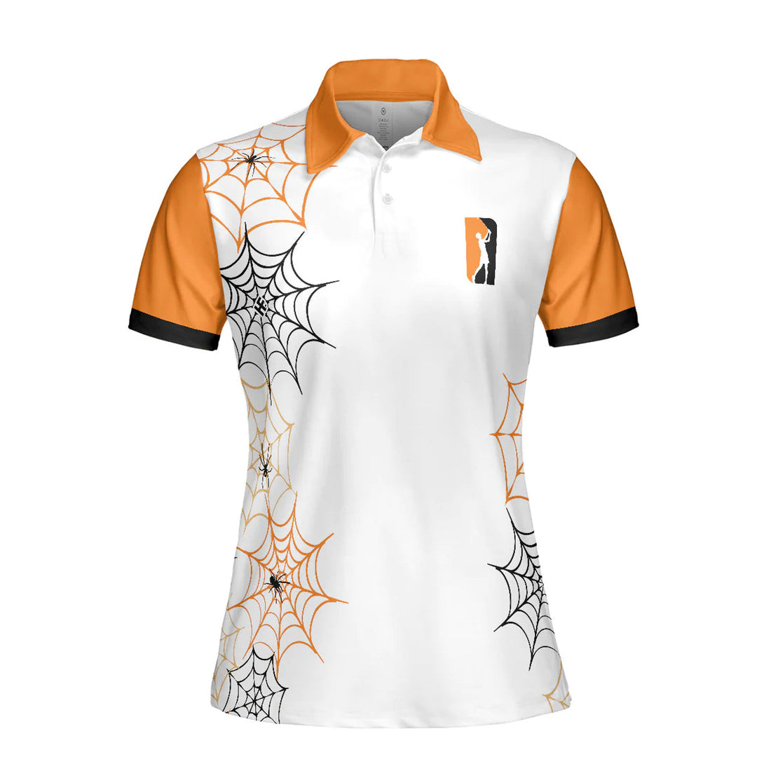 Witch Halloween Women Polo Shirt, Just A Girl Who Loves Golf Not A Witch Golf Short Sleeve Shirt, Halloween Gift For Female Golfers