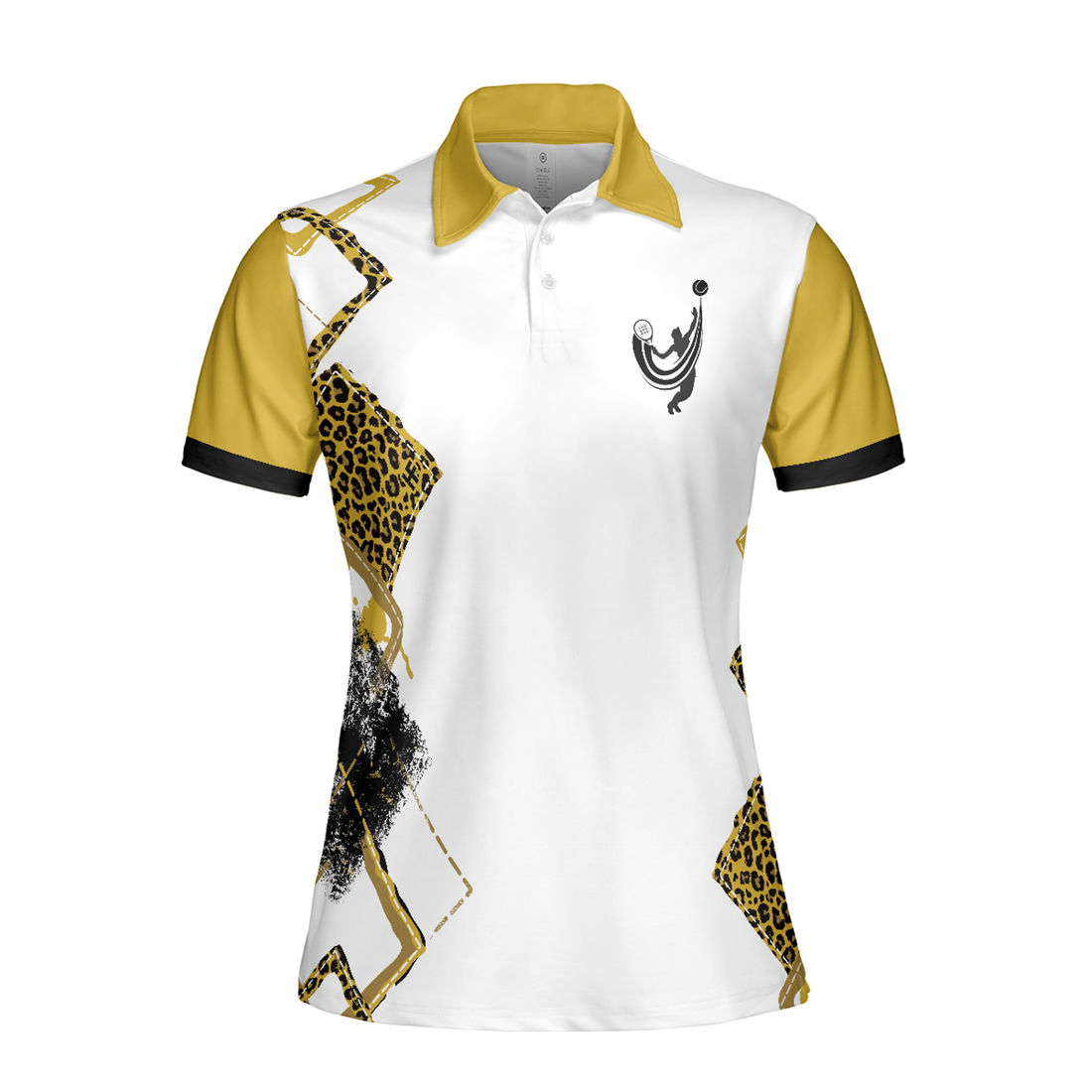 White And Yellow Tennis Women Polo Shirt, Grab Your Balls We're Going To Play Tennis Short Sleeve Polo Shirt For Ladies, Gift For Tennis Lovers