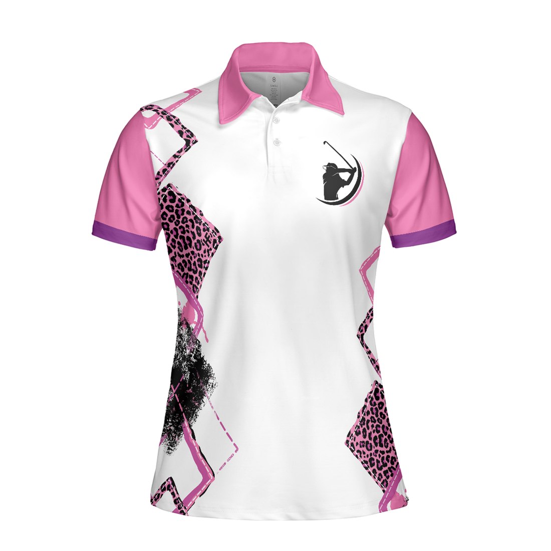 You Say Girls Can't Golf I Say Watch Me V2 Golf Short Sleeve Women Polo Shirt - Perfect Gift For Women