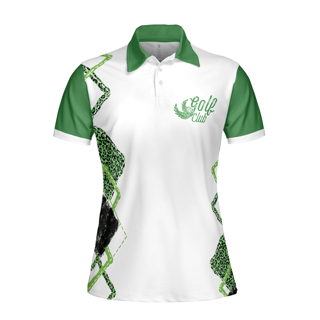 Women Polo Shirt, I Canceled My Golf Game To Be Here Golf Short Sleeve Women Polo Shirt, White And Green Golf Shirt For Ladies