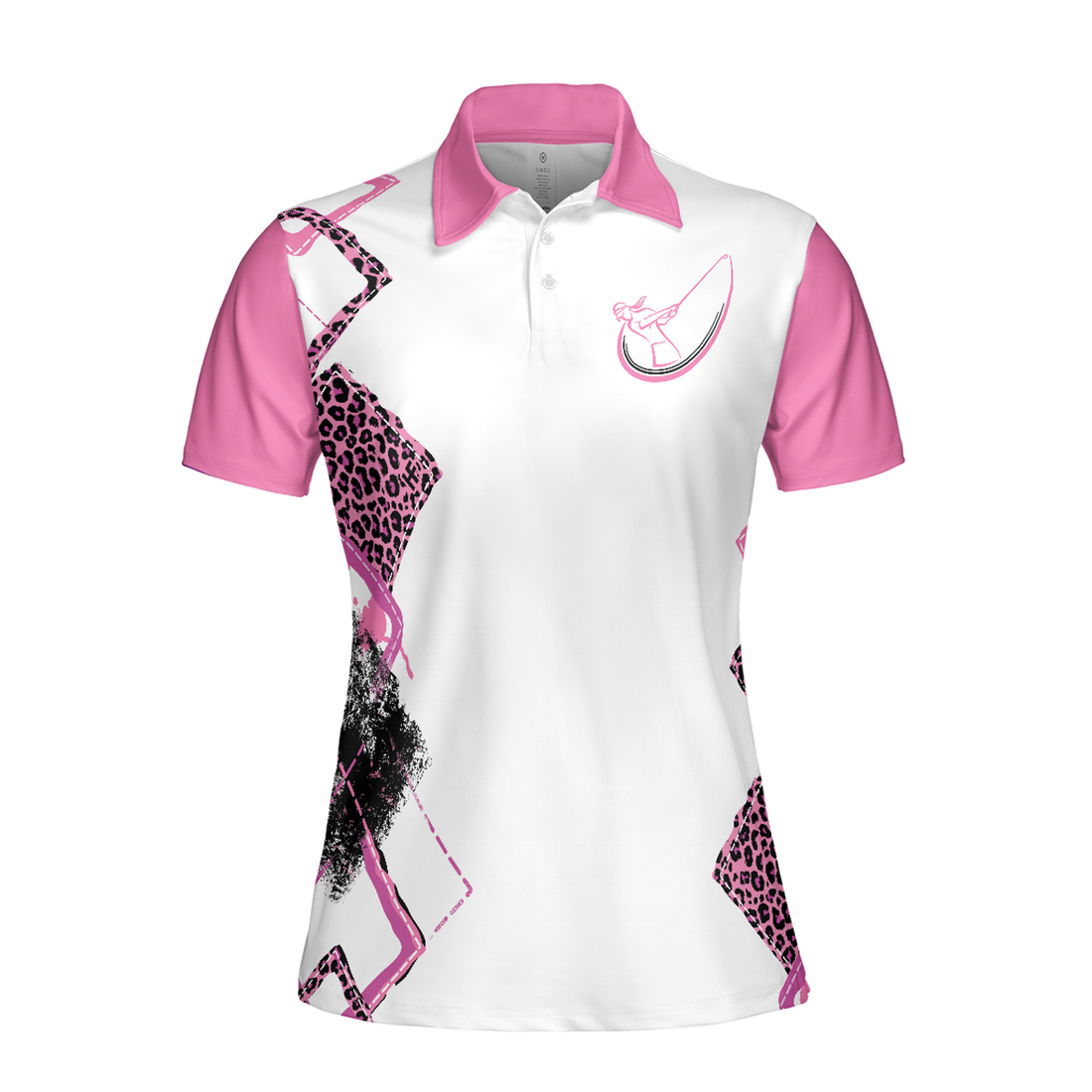 You Say Girls Can't Golf I Say Watch Me Short Sleeve Women Polo Shirt - Perfect Gift For Women