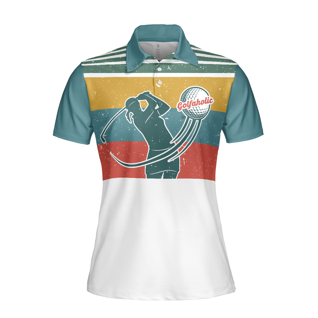 I Golf Like A Girl Try To Keep Up Short Sleeve Women Polo Shirt, Colorful Golf Shirt For Ladies, Unique Female Golf Gift