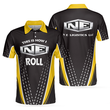 Custom This Is How I Row Custom Logo Polo Shirt - Perfect Gift For Men