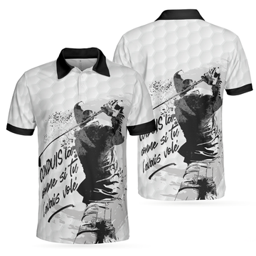 German Golfing Men Polo Shirt Fahre Es Als Ob Du Es Gestohlen Hattest, Best Golf Shirt For Men