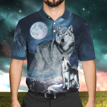 FUNSTUFFPRINT ELECTRIC GUITAR 3D All Over Print Polo Shirt Size S-5XL