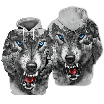FUNSTUFFPRINT 3D Full Print - Talk The Talk 3D Hoodie and Zip Hoodie