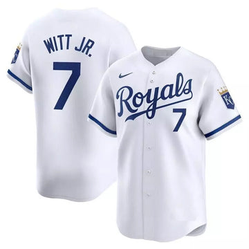 Men's 2024 Bobby Witt Jr. Royals Flex Base Printed Baseball Jersey - Us Sizes