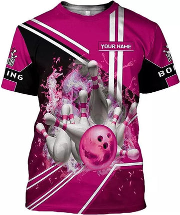 Custom Personalized Name Bowling Shirts for Men and Women 3D, Bowling Shirts for Team