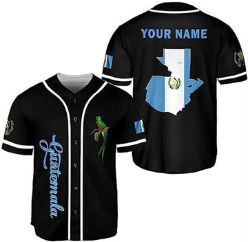Custom Personalized Guatemala Baseball Jersey Custom Guatemala Jersey for Men Women Gua