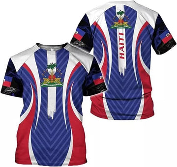 Custom Haiti Shirt Haiti T-Shirt Haiti Shirts for Men Women Haitian Pride T-Shirt