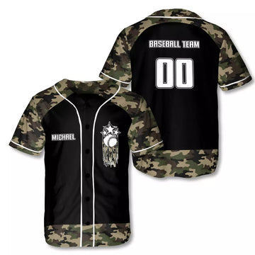 Custom Personalized Baseball Athlete 3D All Over Print Baseball Jersey Shirt Size S-5XL
