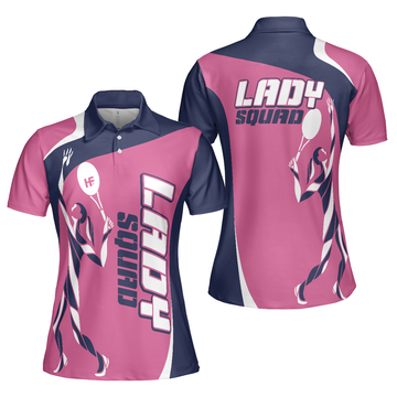 Tennis Lady Squad Short Sleeve Women Polo Shirt