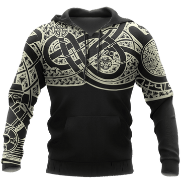 FUNSTUFFPRINT Viking Beautiful Unisex 3D Hoodie and Zip Hoodie