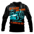 FUNSTUFFPRINT Personalized Trucker 3D Hoodie My Teacher Was Wrong 3D Hoodie and Zip Hoodie