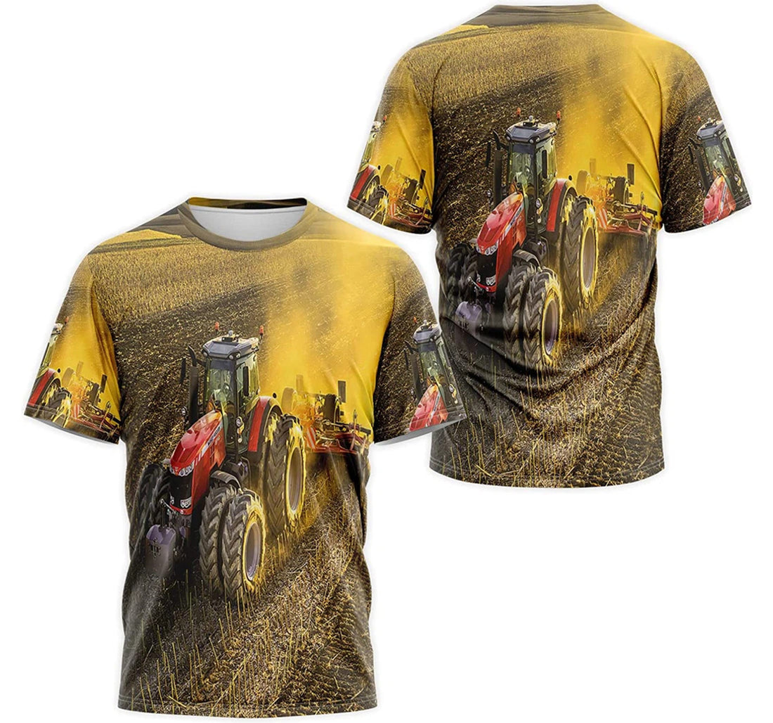 FUNSTUFFPRINT Personalized T-Shirt, Hoodie - Farmer Dust 3D T-shirt