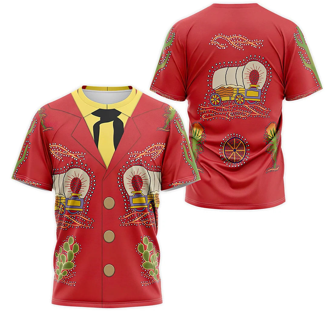 FUNSTUFFPRINT Personalized T-Shirt, Hoodie - Traditional Veston Costume 3D T-shirt