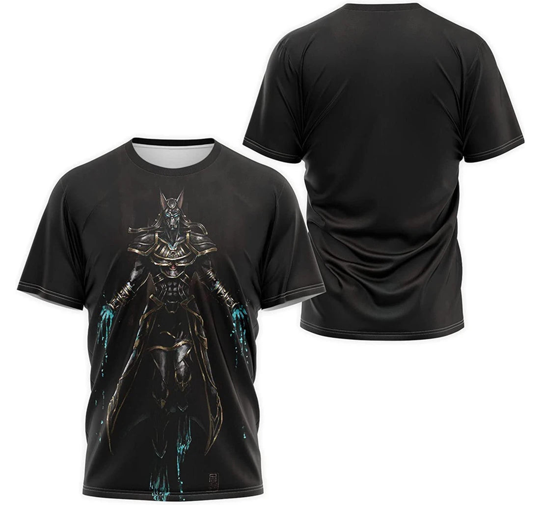 FUNSTUFFPRINT Personalized T-Shirt, Hoodie - Ancient Egyptian God Anubis 3D T-shirt