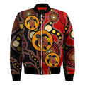 FUNSTUFFPRINT Aboriginal Australia In my heart Bomber jacket For Men And Women 3D Bomber Jacket
