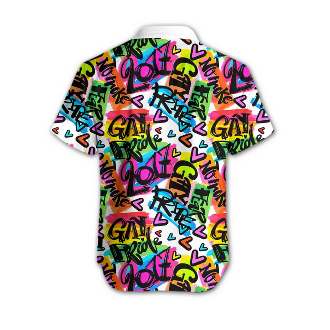Gay Proud 3D Shirt, Lgbt Pride Design Hawaiian Shirt