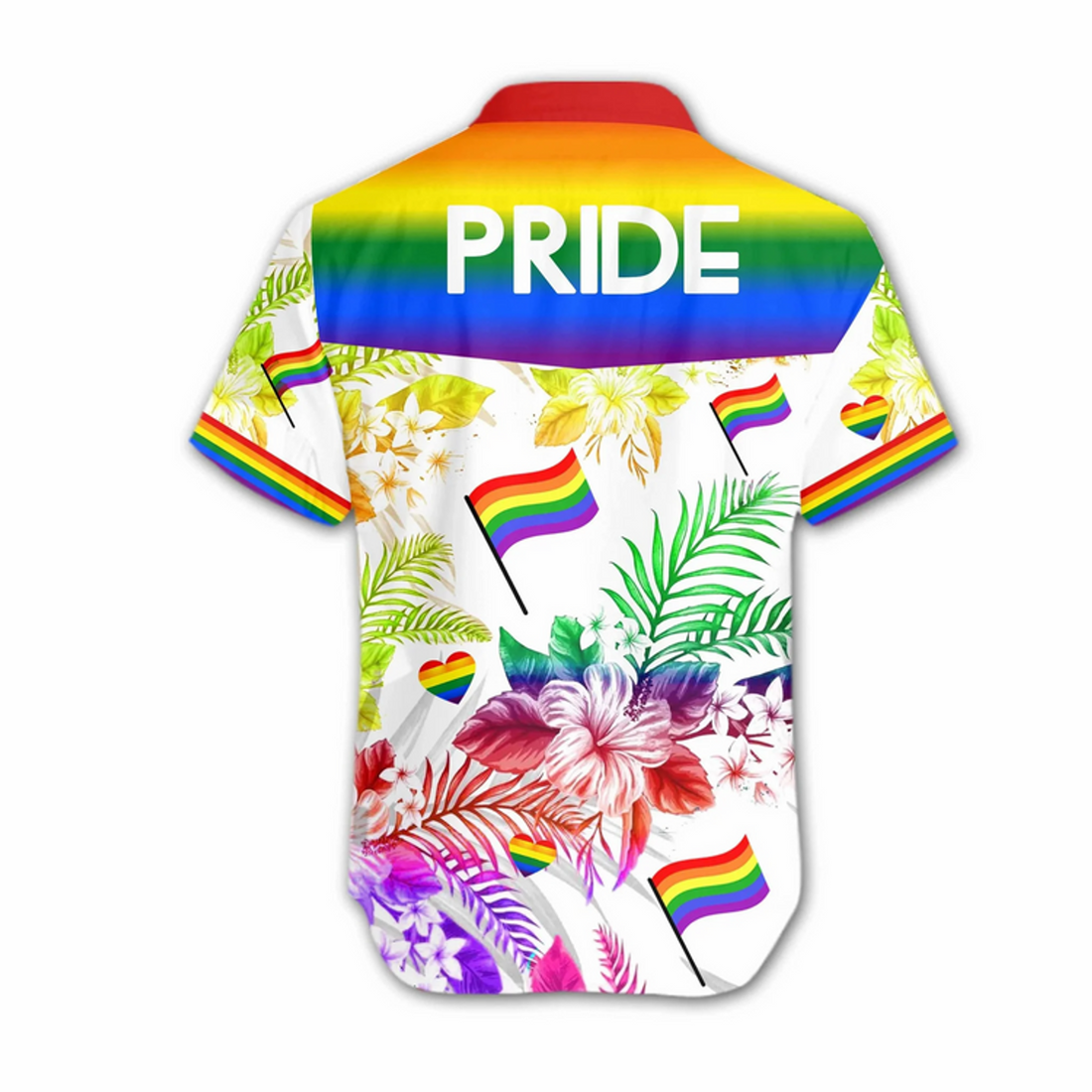 Lgbt Pride Love Is Love Vivid Design Hawaiian Shirt