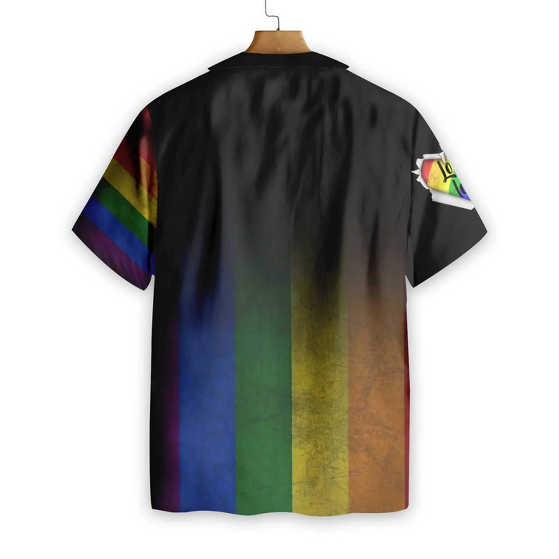 Amazing LGBT Hawaiian Shirt, Love Is Love Rainbow 3D T Shirt, Gift For Pride Month