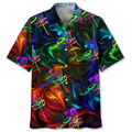 Disc Golf Colorful Hawaiian Shirt, Idea Gift for Disc Golf Lover