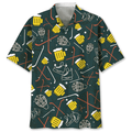 Hockey Hawaiian Shirt - Hockey And Beer For Life Tropical Hawaiian Shirt - Summer Gift For Hockey Lovers