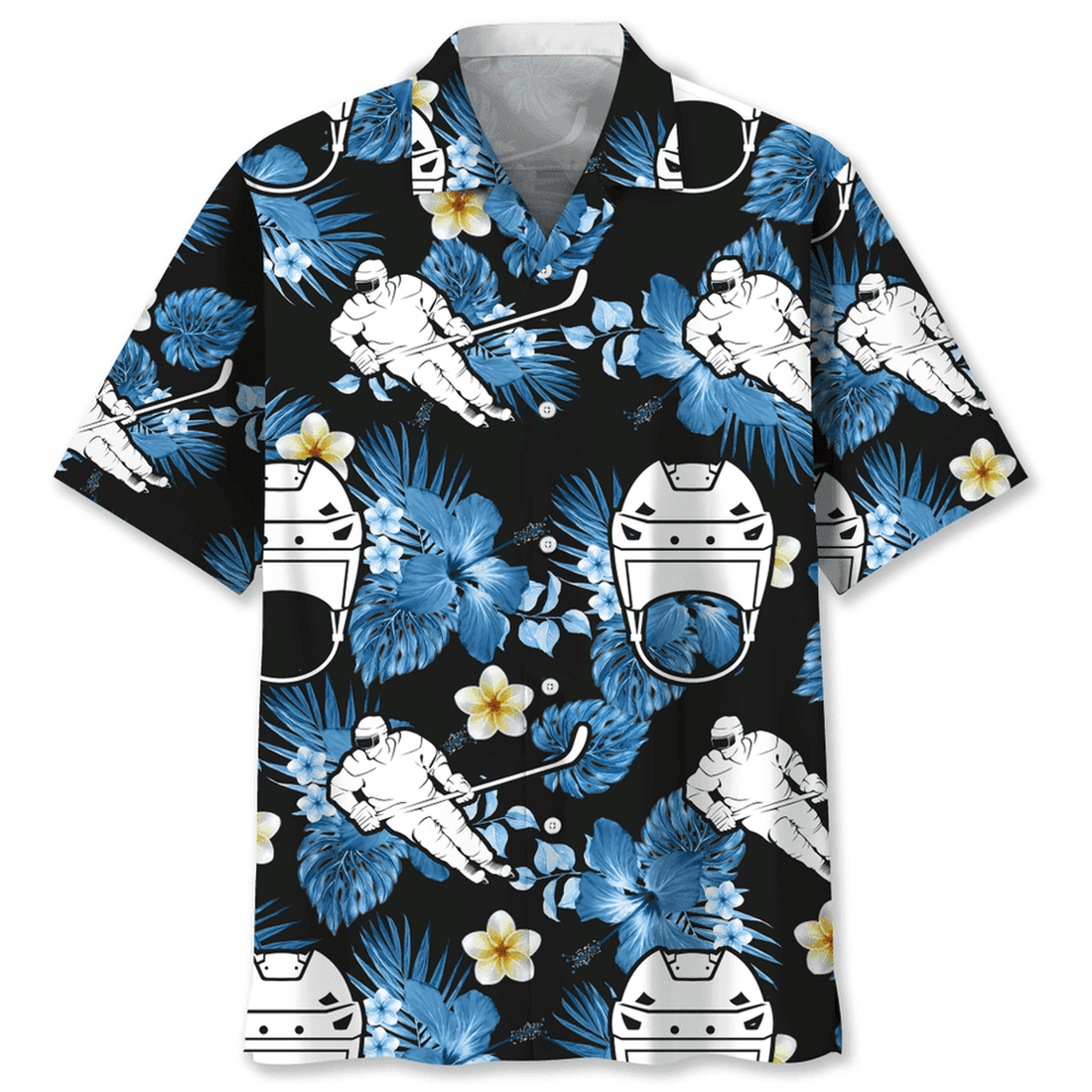 Hockey Nature Hawaiian Shirt, Summer Gift For Hockey Lovers