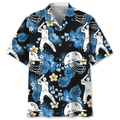 Multi Color Cricket Nature Hawaiian Shirt, Shirt for Cricket Player